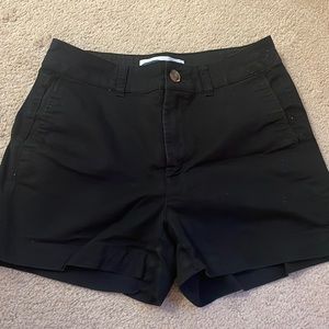 Old Navy High Rise Everyday Chino Short Black